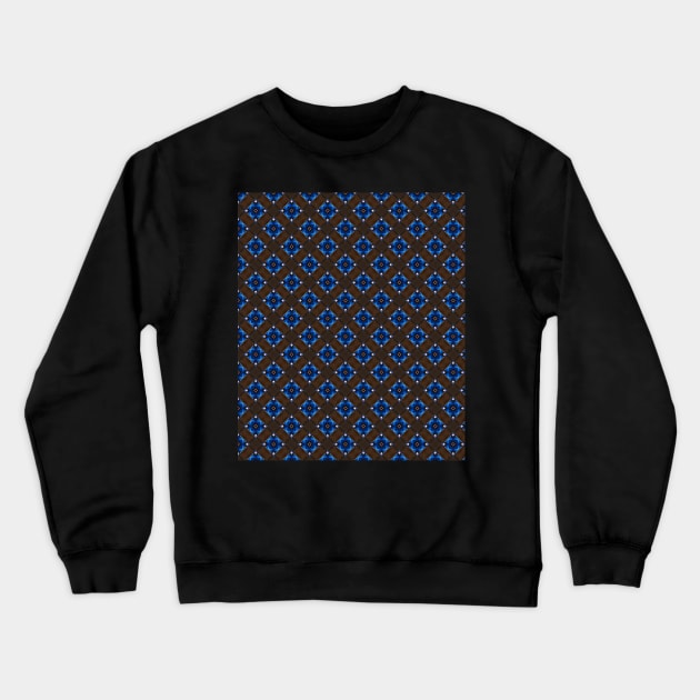 Geometric Pattern From a Computer Screen Crewneck Sweatshirt by jecphotography